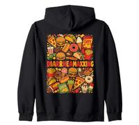 Diarrheamaxxing Collations de malbouffe drôles Sweat à Capuche