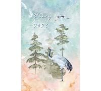 Diary 2026 - A5 Weekly Planner - Crane - Wildlife-Themed Journal - Week-to-view