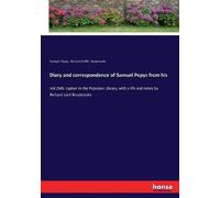 Diary And Correspondence Of Samuel Pepys From His