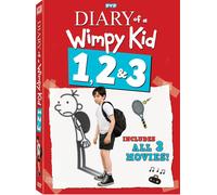 Diary of a Wimpy Kid 1, 2 & 3 (DVD) Nglish E.
