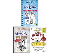 Diary of a Wimpy Kid Book 15-16 and World Book Day : 3 Books Collection Set (Big Shot [Hardcover], The Deep End & Diary Of Greg Heffley's Best Friend)