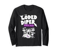Diary of a Wimpy Kid Loded Diper Band World Tour Funny Manche Longue