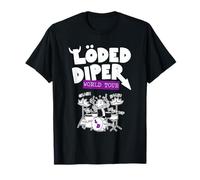 Diary of a Wimpy Kid Loded Diper Band World Tour Funny T-Shirt