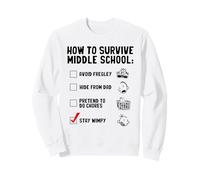 Diary of a Wimpy Kid The Last Straw Survive Middle School Sweatshirt