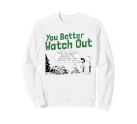 Diary of a Wimpy Kid u Better Watch Out Pinchy Christmas Sweatshirt