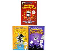 Diary of an Awesome Friendly Kid Collection 3 Book Set (Diary of an Awesome Friendly Kid, Rowley Jefferson's Awesome Friendly Adventure & Rowley Jefferson's Awesome Friendly Spooky Stories)