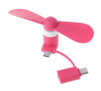 Diarypiece 2 En 1 Type C Micro USB Mini Ventilateur Refroidisseur Pour Téléphones Portable Type-C USB -C Pour Téléphone Portable Ventilateurs De Refroidissement