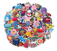 diasstro lot 2050100pcs aléatoire PVC différents accessoires de chaussures, dessins animés