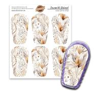 Diasticker Autocollants pour capteurs Dexcom G6, Lot de 6, Autocollants à Grains pour capteurs ®