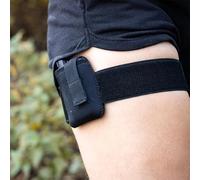 Diasticker® - Ceinture avec poche pour pompe - Noir (taille L, 55-70 cm) - Compatible avec Medtronic Minimed/Dexcom G6/Dana/Ypsopump/Tandem