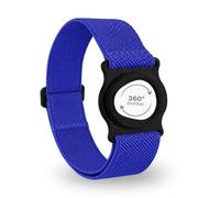 Diasticker® | Dexcom G7 - Bande de fixation | Support rotatif à 360° | Bracelet pour la fixation du Dexcom CGM, protection du capteur, fixation | Support : Noir (Petit : 18-25 cm, Bleu Royal)