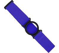 Diasticker® | Freestyle Libre 2 - Bande de fixation | Flexible - Résistant à l'eau - Tenue forte | brassard de capteur, protection, fixation | Ring: Noir (Medium: 25-35 cm, Bleu royal)