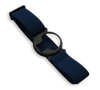 Diasticker® - Medtronic Enlite Guardian Brassard de capteur, protection de capteur, fixation - Noir (Small: 18-25 cm, Marine)
