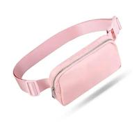 Diasticker® - Sac banane pour accessoires de diabète, pompes à insuline, lecteurs CGM (rose)