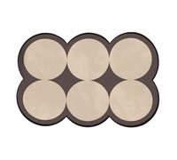 Diatom Tapis de salle de bain lavable, absorbant, lavable, tapis de bain pour douche, chambre à coucher, tapis de bain absorbant pour baignoire 60 x 40 x 1 cm