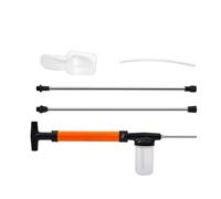 Diatomaceous Earth Applicator | with 2 Extension Pole Sprinkler - Garden Duster Powder Applicator - for Outdoor Backyard Lawn Indoor Home Garden Greenhouse Farm