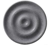 Diatomaceous Earth Coaster 10cm Fast Absorbent White(Round Deep gray)