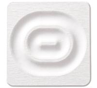 Diatomaceous Earth Coaster 10cm Fast Absorbent White(Square White)