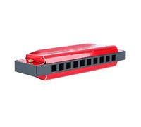 Diatonique Harmonica, Harmonica Professionnel avec 20 Morceaux pour Enfants et Débutants (Rouge)