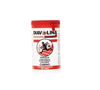 Diavolina - Poudre de ramonage 270 g - - 2 confections pour nettoyer les conduits de cheminée
