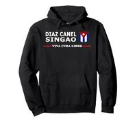 Diaz Canel Singao Viva Cuba Libre Tee Drapeau cubain Patriotique Sweat à Capuche