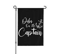 Dib On The Captain Flag Dib On The Captain Garden Flags Drapeaux de jardin personnalisés 12x18 Bannière décorative double face pour la décoration extérieure