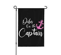 Dib On The Captain Flag Dib On The Captain Garden Flags Drapeaux de jardin personnalisés 12x18 Drapeau de cour double face pour la décoration extérieure