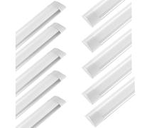 Dibaful 20W lampe neon 3000K Réglette LED Light 2200lm Blanc Neutre 23.62inch pour Atelier Led Garage Plafonnier Néon pour Bureau Lampe Plafond Chambre No Plug No Ground Wire