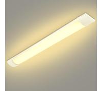 Dibaful Tubes Lumineux LED 40W Résistants à L'humidité Lampe Fluorescente pour Cave 120cm Blanc Chaud 3000K pour Salle de Bain Salon
