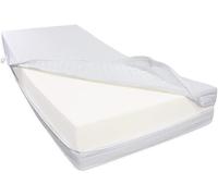 Dibapur R45H7 Matelas en mousse à froid extrêmement résistant jusqu'à env. 200 kg avec housse double épaisseur env. 25 cm (180 x 200 cm)