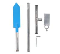 Dibble Bar Planing Tools Docutable en Acier Inoxydable t Gandoue de Plantation d'arbre Bar pour Le Jardin Forestry Landscaping