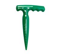 Dibbler Outil de jardinage - Outils à main ergonomiques à long manche | Outil de plantation pour planter des concombres, des tomates, des parterres de fleurs, cour, serre, jardinier