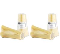 DIBO Os de moelle farcis, Petite collation Naturelle ou friandise à mâcher Entre Les Deux, Nourriture pour Chien, Article à mâcher de qualité sans Produits Chimiques (Lot de 2)