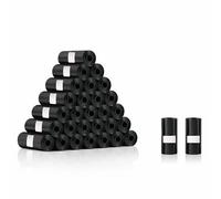 Diboniur 450 Pièces Sac a Crottes Chien, Noir Sac a Caca pour Chien, Solides et Anti-fuite Sacs à Déjection Animale (30 Rouleaux, 15 par Rouleau)