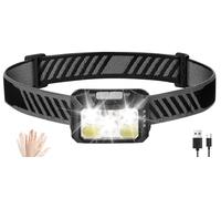 Diboniur Lampe Frontale Rechargeable USB-C, 1200 lm, 10 Modes, IPX5