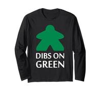 Dibs on Green Meeple Jeu de société Manche Longue