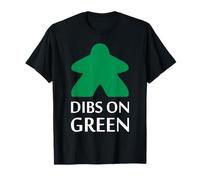 Dibs on Green Meeple Jeu de société T-Shirt