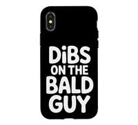 Dibs on The Bald Guy Relationship Claim Dating - Coque pour iPhone X/XS
