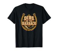 Dibs on The Barback Barman Girlfriend Bar Shift Humour T-Shirt