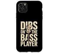 Dibs on The Bass Player Band Music Lover Coque pour iPhone 11 Pro Max