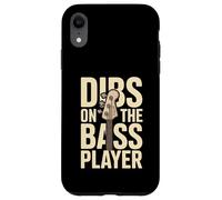 Dibs on The Bass Player Band Music Lover Coque pour iPhone XR