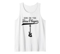 Dibs on The Bassiste Bassiste Guitariste Groupe de Guitare Rocker Débardeur