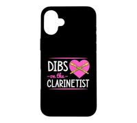 Dibs on The Clarinetist Romantique Saint-Valentin Coque pour iPhone 16 Plus