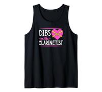 Dibs on The Clarinetist Romantique Saint-Valentin Débardeur