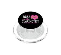 Dibs on The Clarinetist Romantique Saint-Valentin PopSockets PopGrip pour MagSafe
