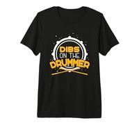 Dibs on The Drummer Loving Graphic T-Shirt Haut de Gamme