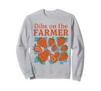 Dibs on The Farmer Funny Strawberry Summer Market Sweatshirt