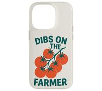 Dibs on The Farmer Tomato Farm Garden Lovers Coque pour iPhone 14 Pro