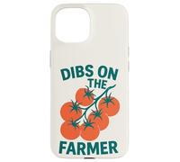 Dibs on The Farmer Tomato Farm Garden Lovers Coque pour iPhone 15