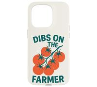 Dibs on The Farmer Tomato Farm Garden Lovers Coque pour iPhone 15 Pro